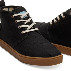 Toms Black Heritage Canvas Cupsole Men’s Botas